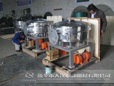 直排式振動篩發貨包裝